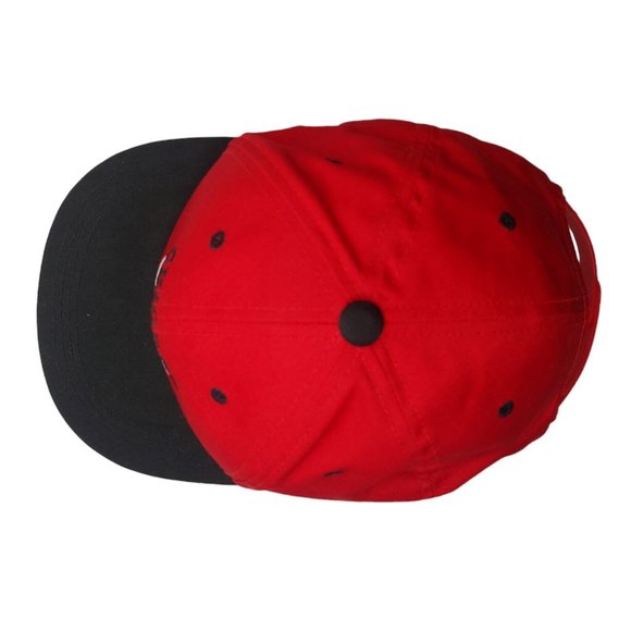 Vintage Chicago Bulls Sports Specialties Cap Youth NBA Red Black Embroidered - Picture 5 of 12